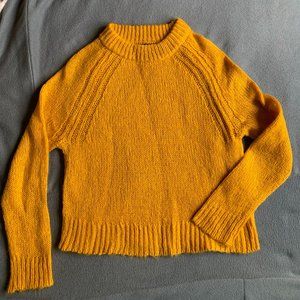SALE! Yellow-Mustard Acrylic Sweater
